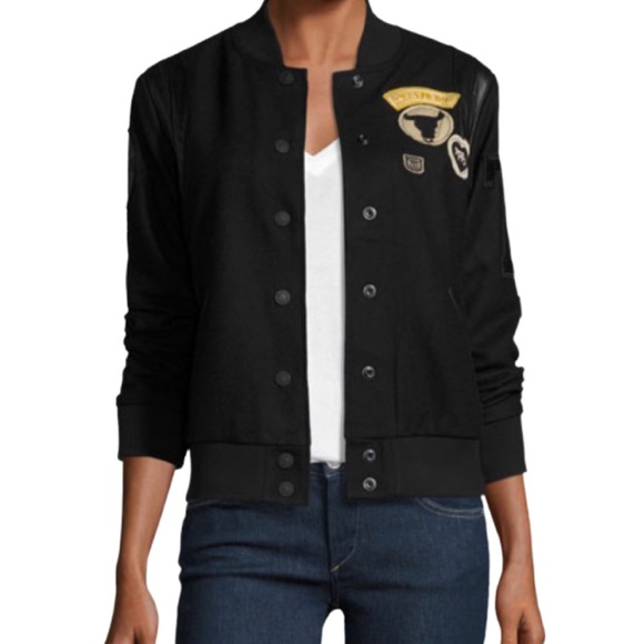 True Religion Wool Varsity Jacket 